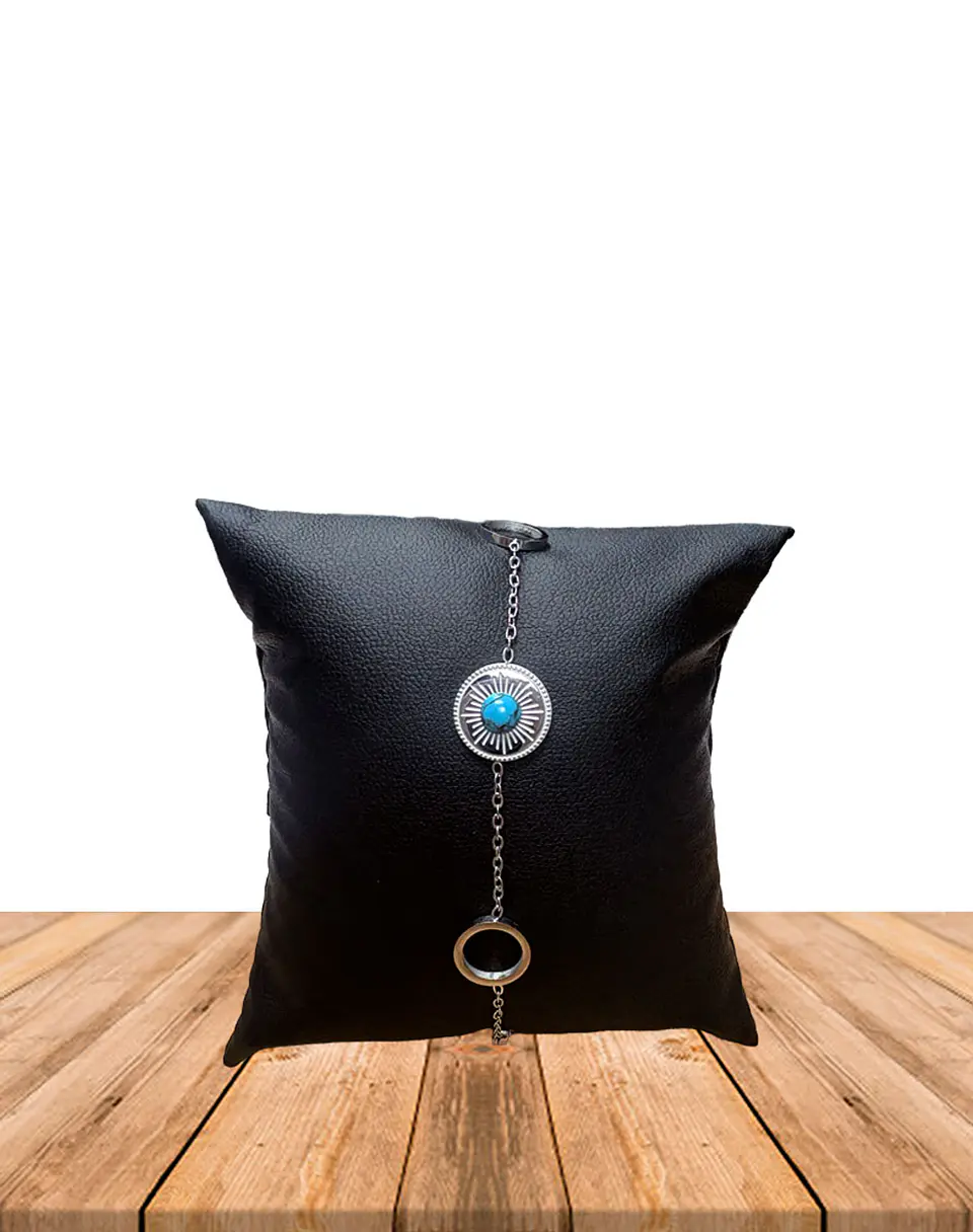 Brazalete / Tobillera de Acero inoxidable dijes 2