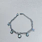 Brazalete / Tobillera de Acero inoxidable doble línea  - Miniatura 10