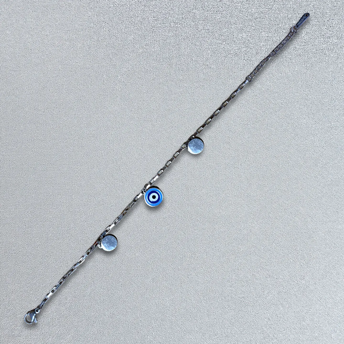 Brazalete / Tobillera de Acero inoxidable Tercer Ojo  6
