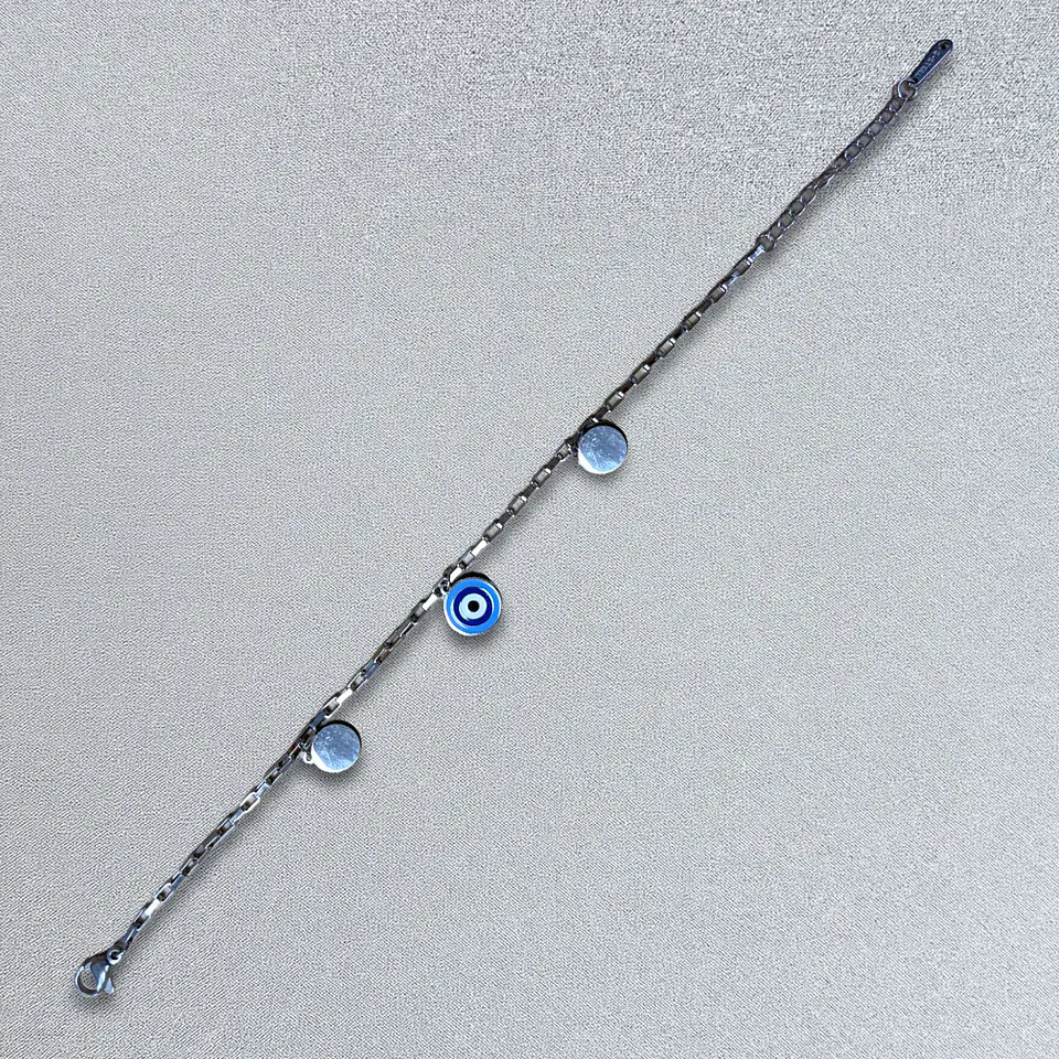 Brazalete / Tobillera de Acero inoxidable Tercer Ojo  6