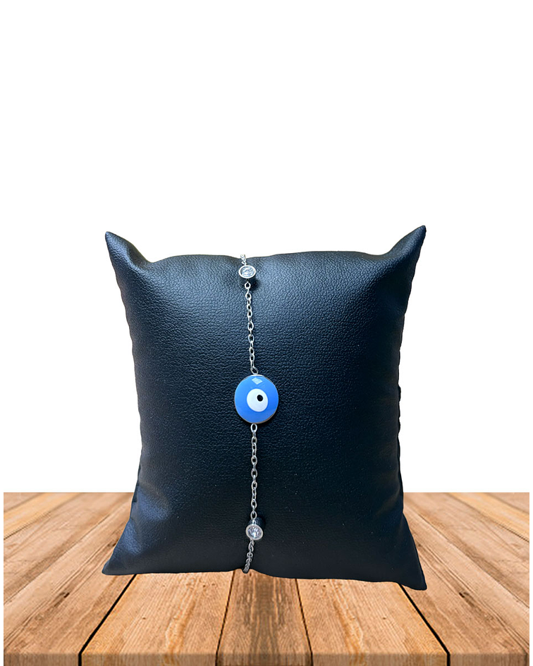 Brazalete / Tobillera de Acero inoxidable Tercer ojo delgado