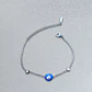 Brazalete / Tobillera de Acero inoxidable Tercer ojo delgado - Miniatura 10