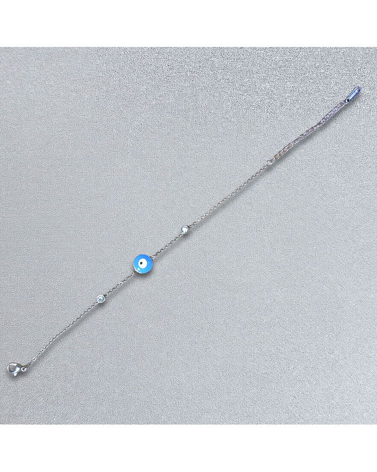 Brazalete / Tobillera de Acero inoxidable Tercer ojo delgado