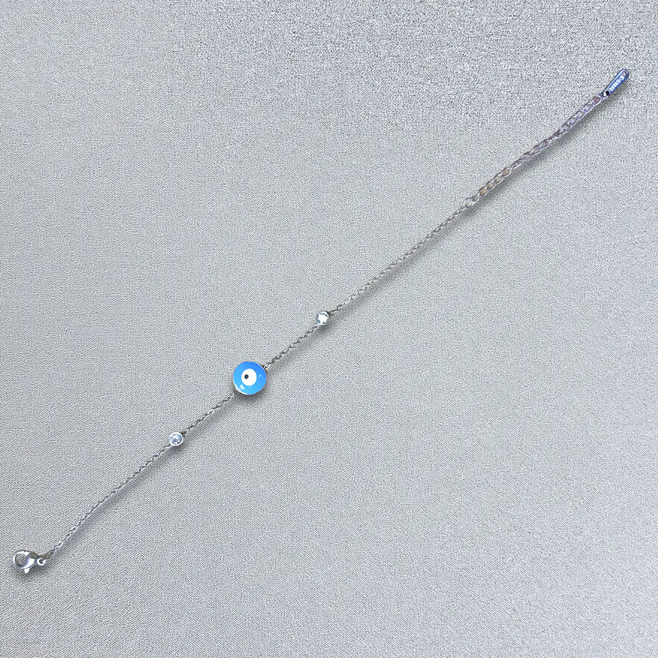 Brazalete / Tobillera de Acero inoxidable Tercer ojo delgado 11