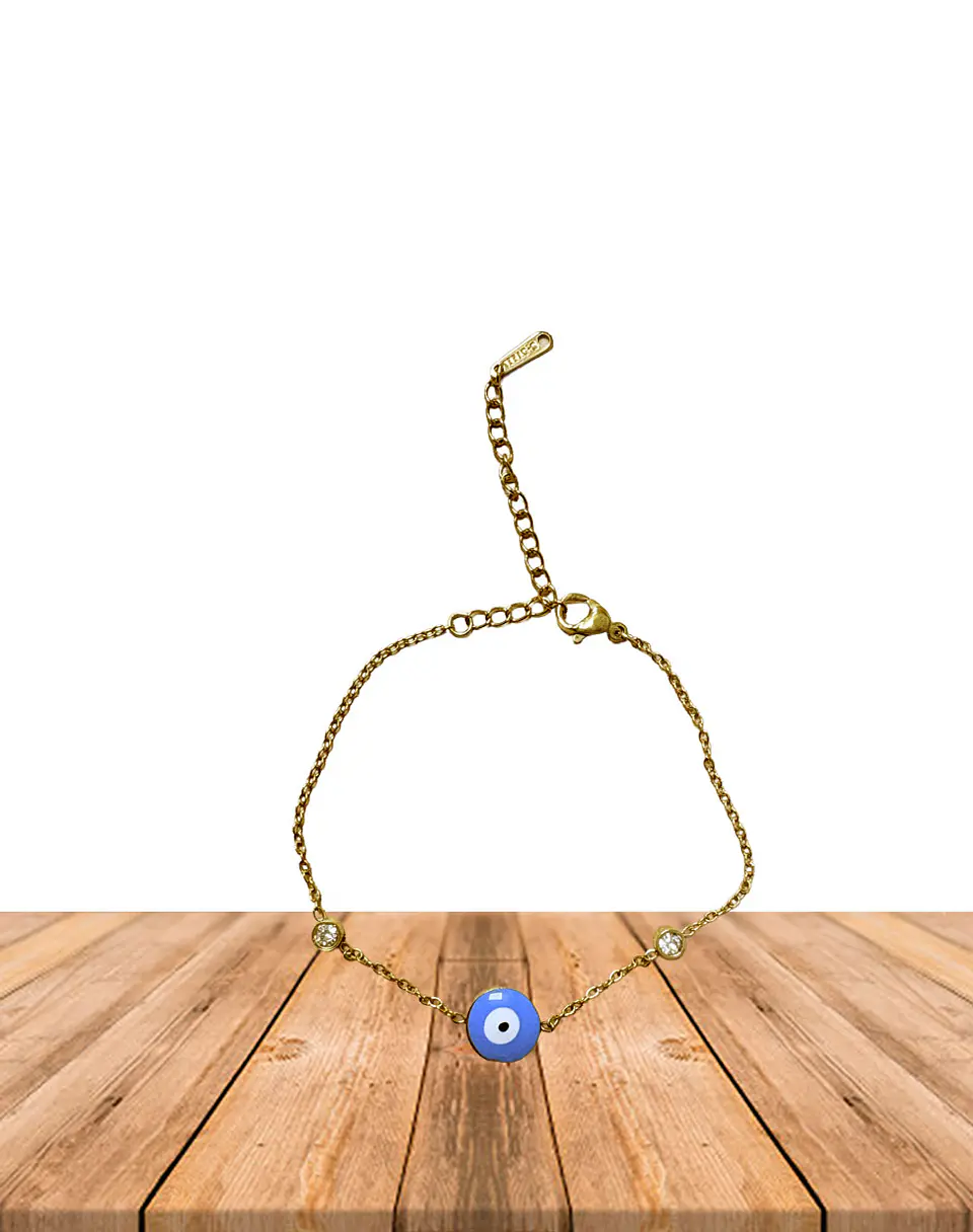 Brazalete / Tobillera de Acero inoxidable Tercer ojo delgado 3