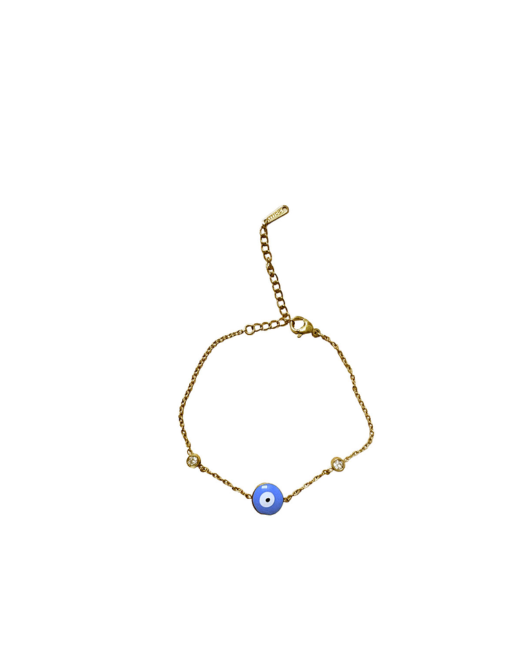 Brazalete / Tobillera de Acero inoxidable Tercer ojo delgado