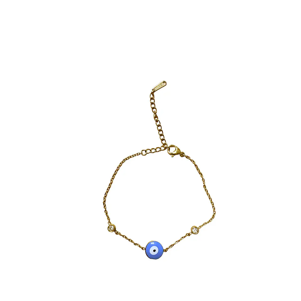 Brazalete / Tobillera de Acero inoxidable Tercer ojo delgado 4