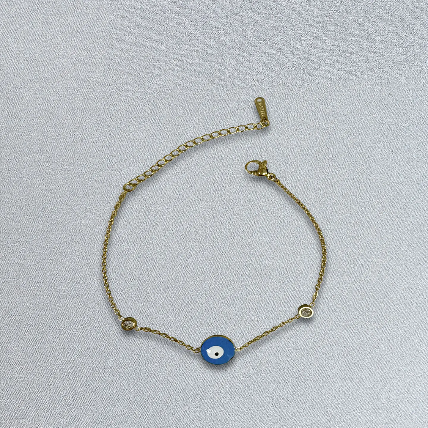 Brazalete / Tobillera de Acero inoxidable Tercer ojo delgado 9