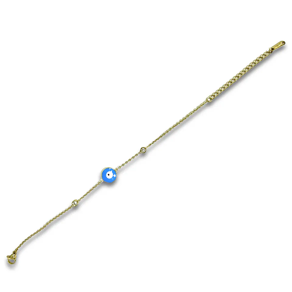 Brazalete / Tobillera de Acero inoxidable Tercer ojo delgado 5