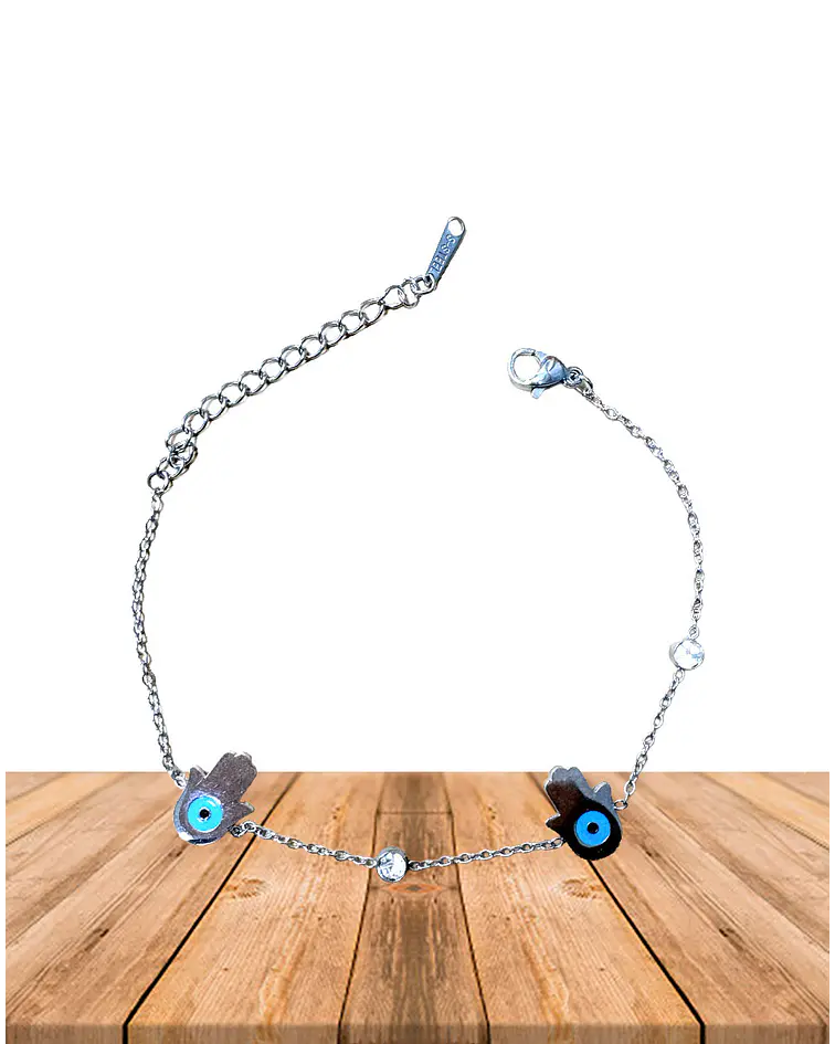 Brazalete  / Tobillera de Acero inoxidable- Tercer Ojo