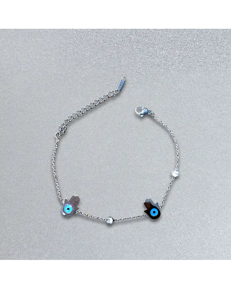 Brazalete  / Tobillera de Acero inoxidable- Tercer Ojo