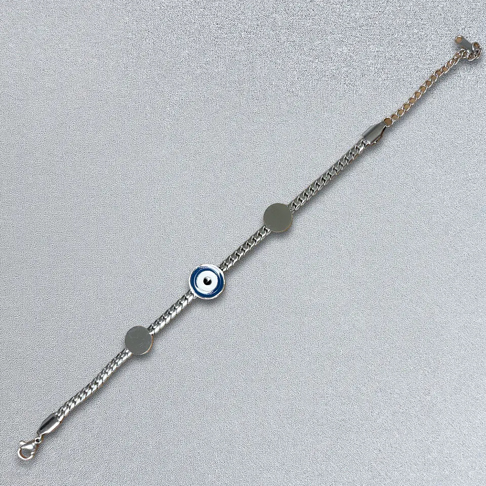 Pulsera / Tobillera de Acero inoxidable Cadena Gruesa 8