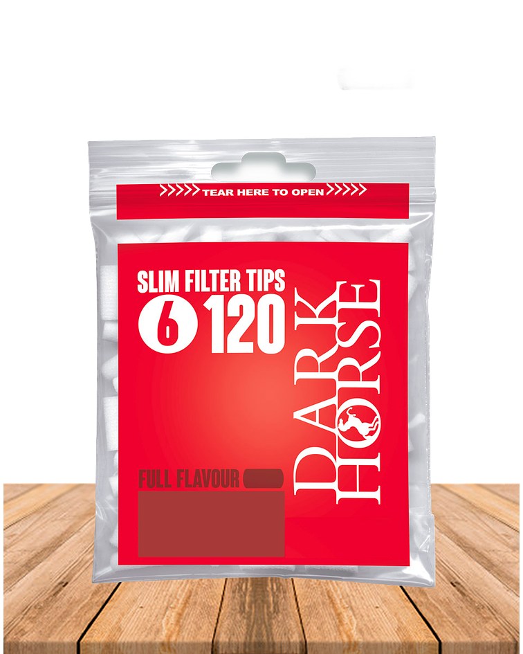 Filtro Dark Horse Slim 120 unidades