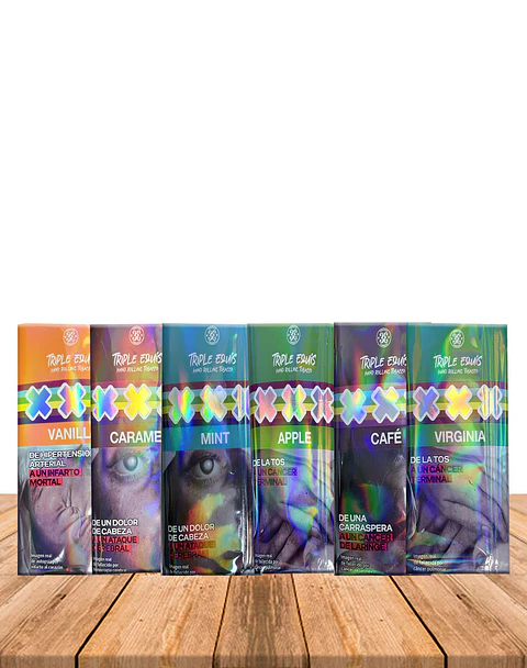 Tabaco Triple Equis 40 gramos