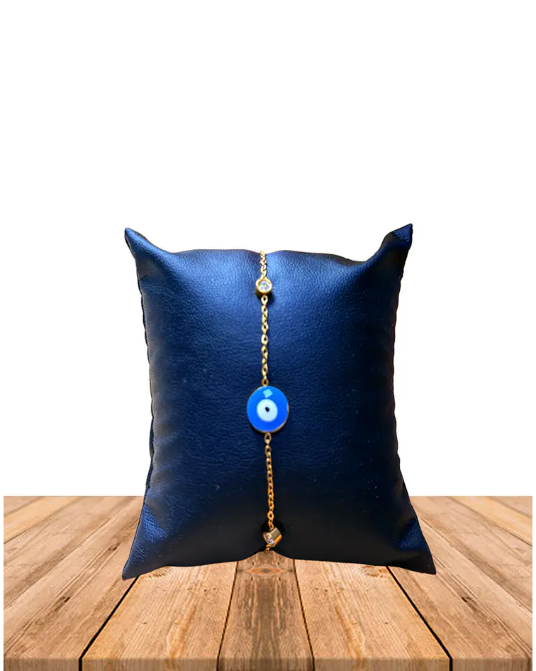 Brazalete / Tobillera de Acero inoxidable Tercer ojo delgado