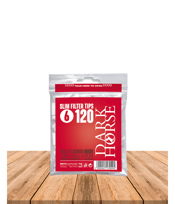 Filtro Dark Horse Slim 120 unidades