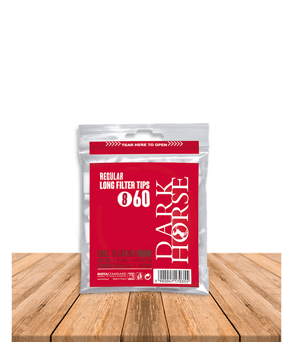 Filtro Dark Horse 60 Unidades Regular Long  