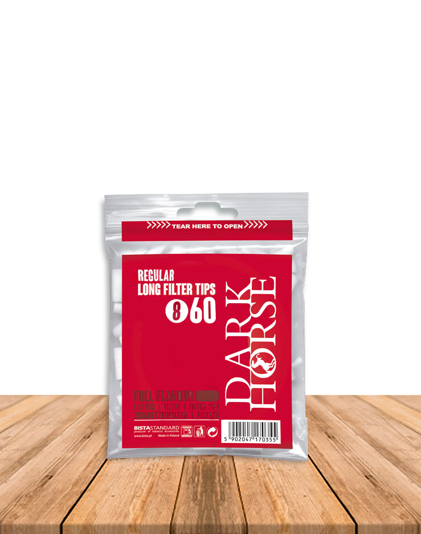 Filtro Dark Horse 60 Unidades Regular Long   1
