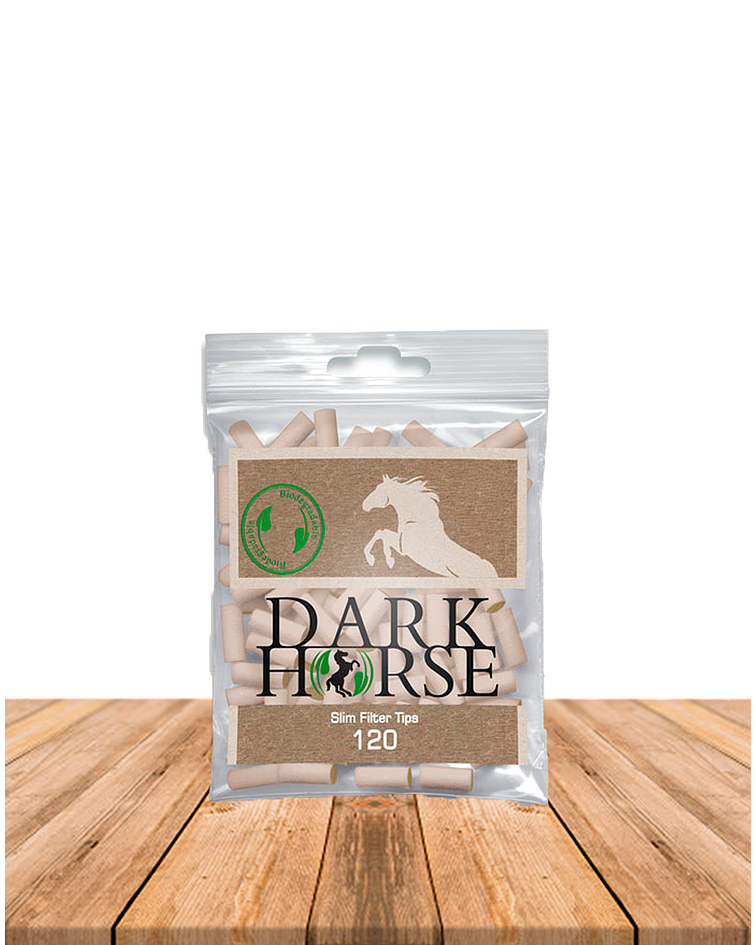 Filtro Slim Dark Horse Bio 6mm 120 unidades