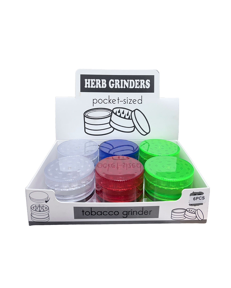 Moledor Acrílico 4 piezas Colores 4039-4