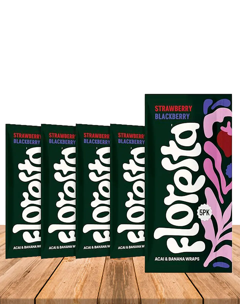 Acai Wraps Floresta Strawberry Blackberry 1