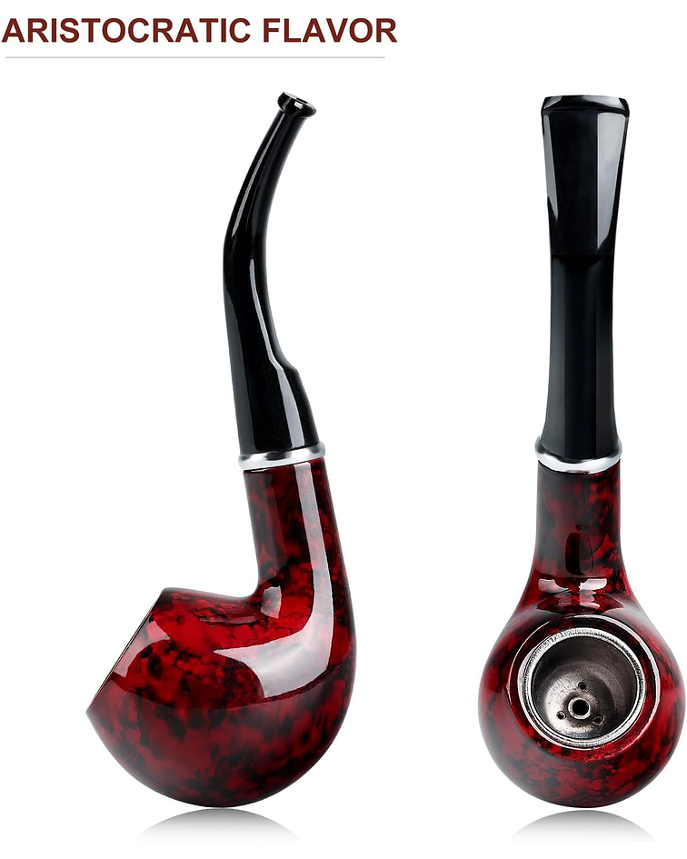 Pipa de Madera Color Cafe JI25-274