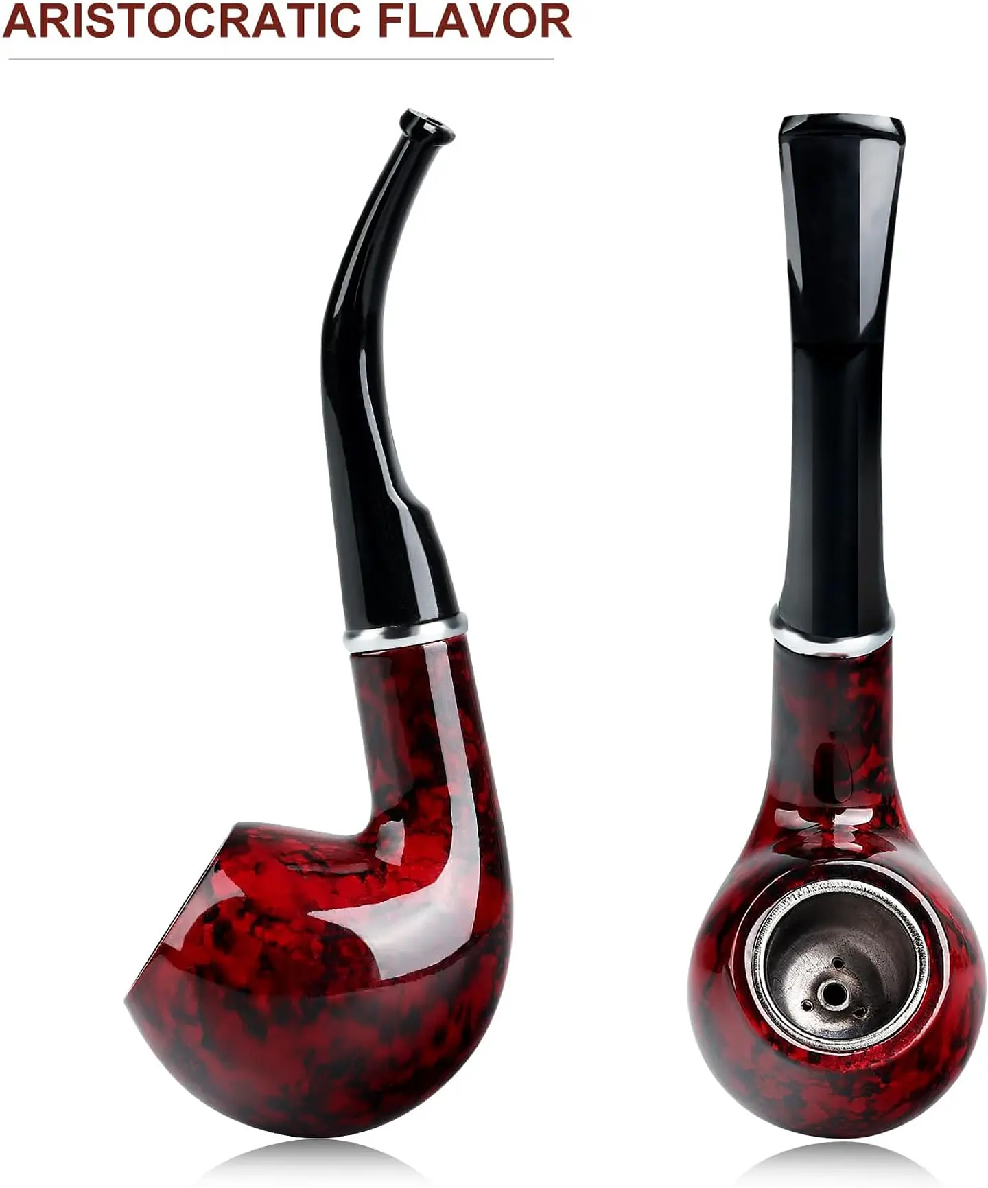 Pipa de Madera Color Cafe JI25-274 3