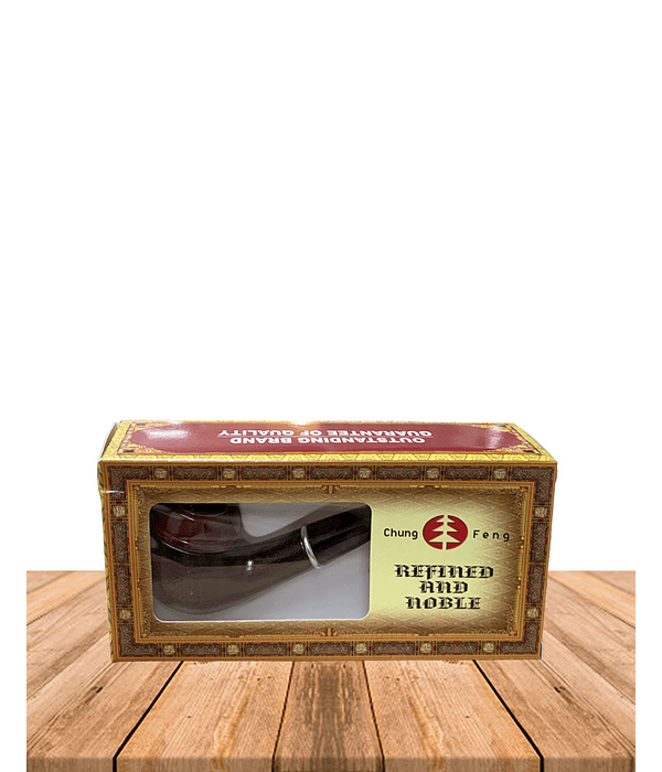 Pipa de Madera Color Craquelado JI25-275