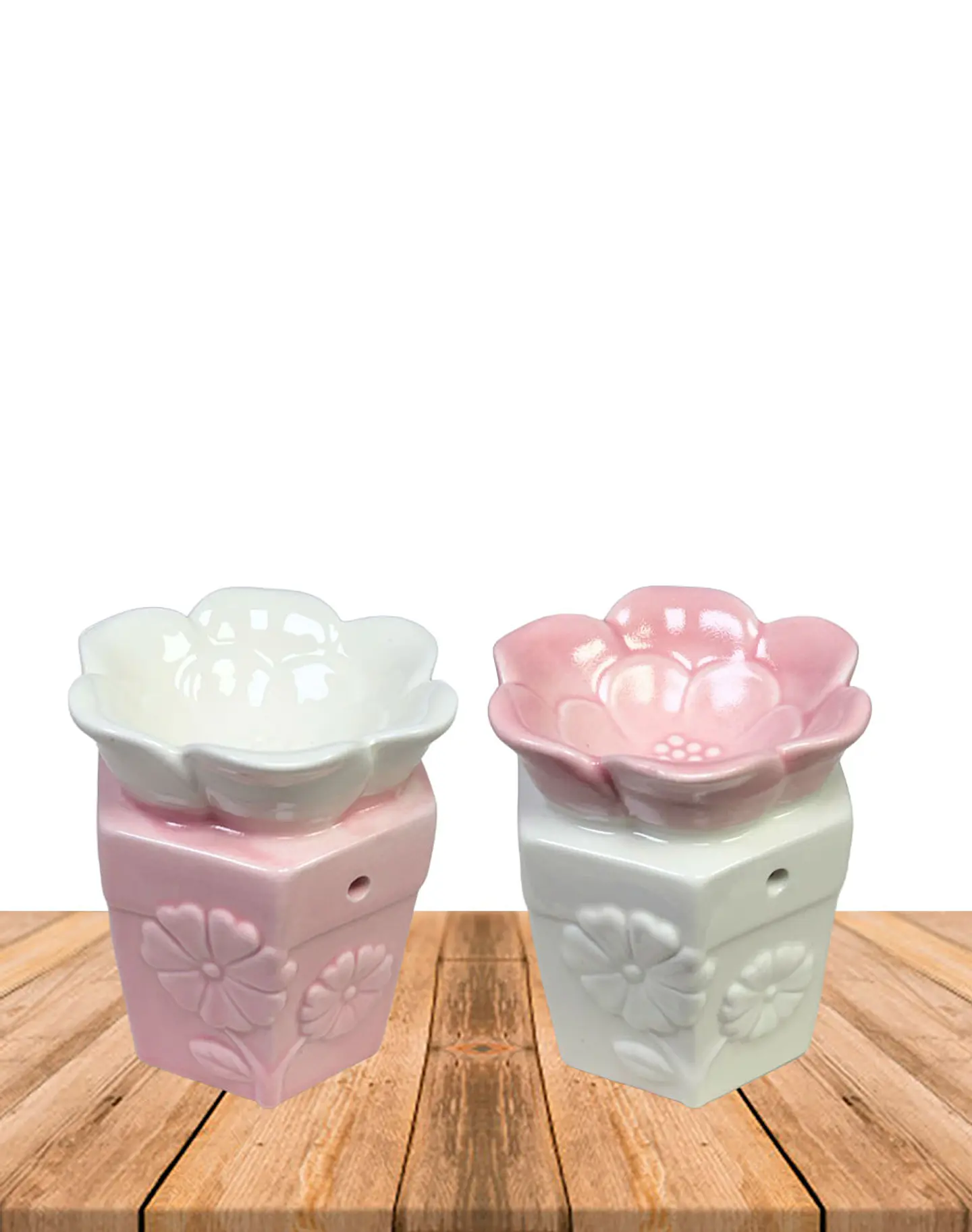 Difusor de cerámica Flor  Pétalos JI25-90 1