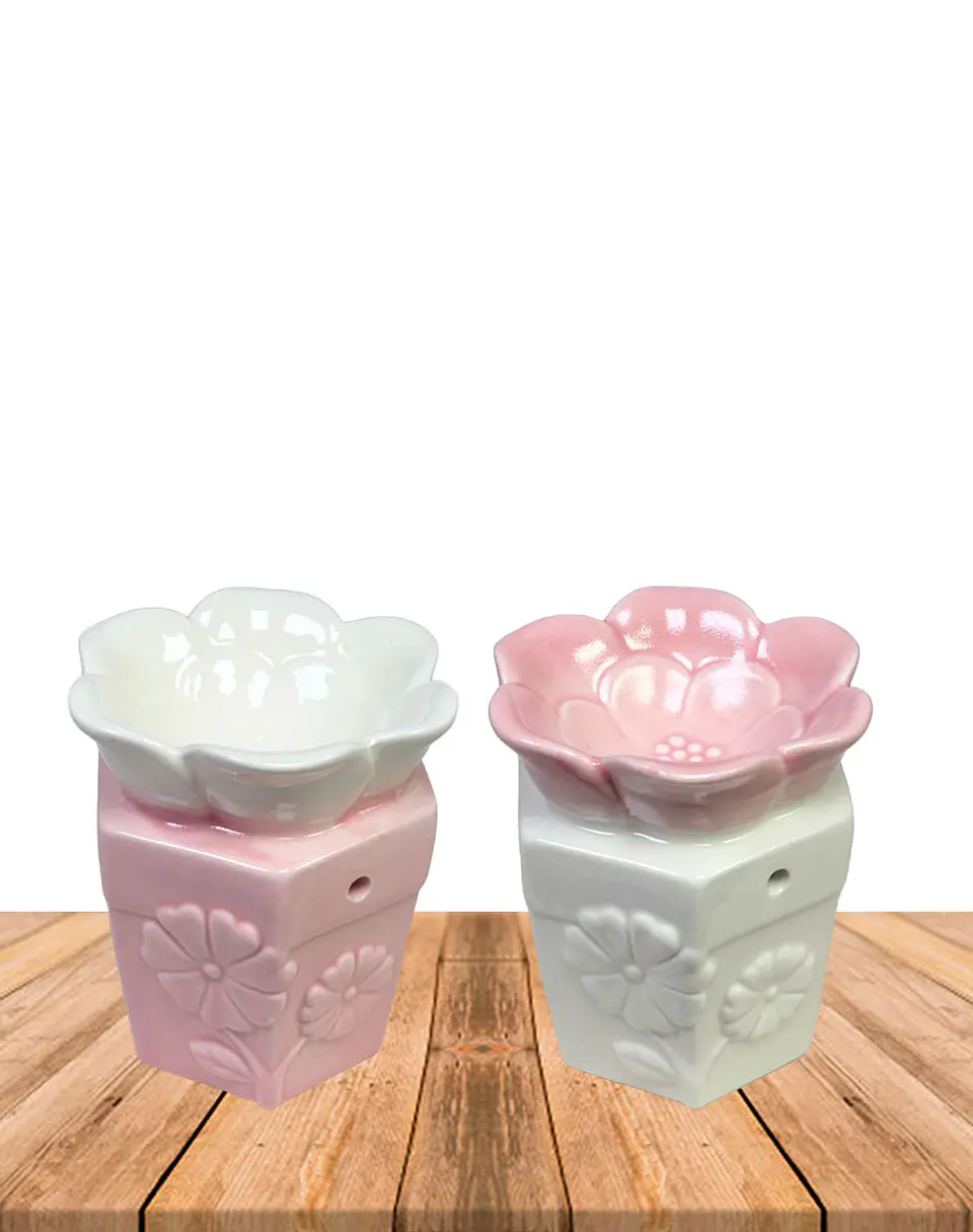 Difusor de cerámica Flor  Pétalos JI25-90 1