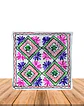 Funda de Cojín Bordado Blanca 105-109 - Miniatura 2