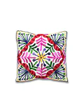 Funda de Cojín Bordado Blanca 105-109