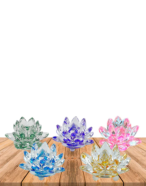 Flor de Loto Cristal 30mm JI19-119