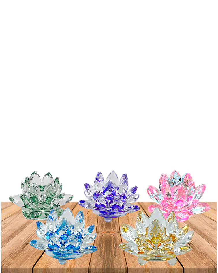 Flor de Loto Cristal 30mm JI19-119