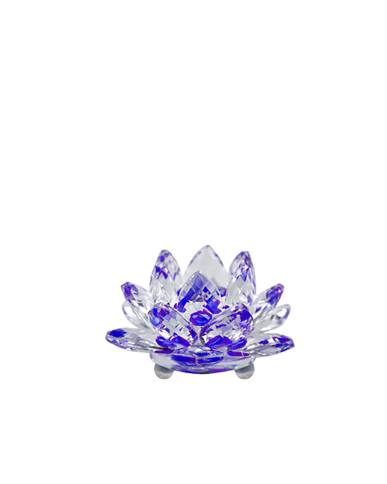 Flor de Loto Cristal 40mm  JI19-120