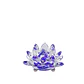 Flor de Loto Cristal 40mm  JI19-120 - Miniatura 4