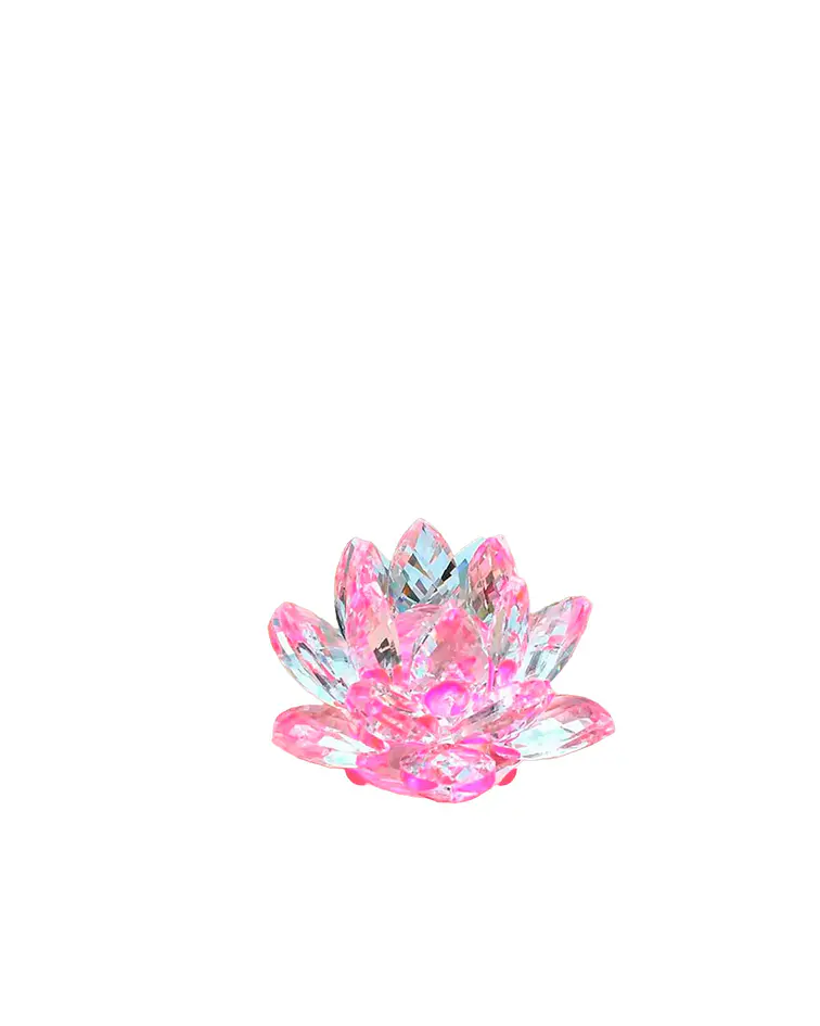 Flor de Loto Cristal 40mm  JI19-120