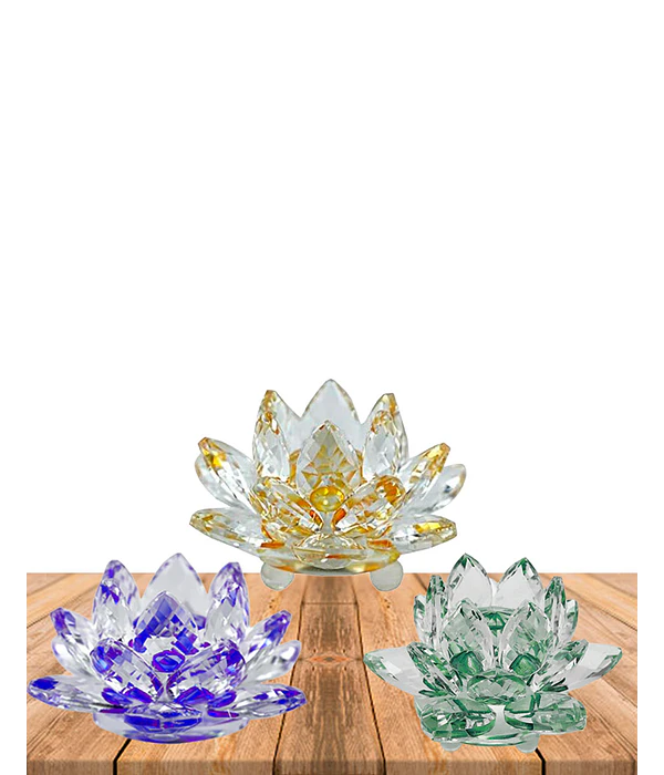 Flor de Loto Cristal 40mm  JI19-120