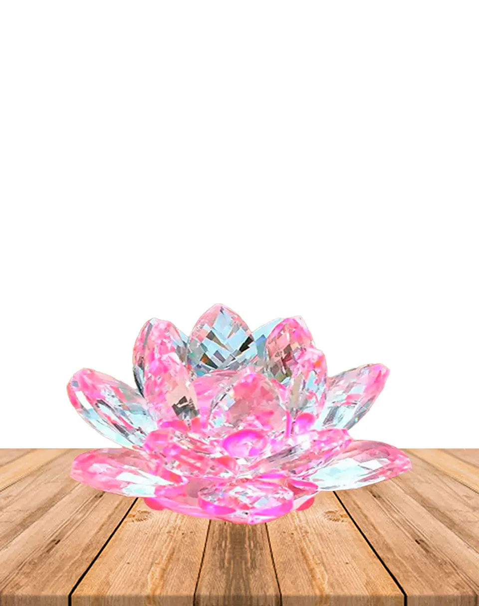 Flor de Loto Cristal 50mm JI19-121 1