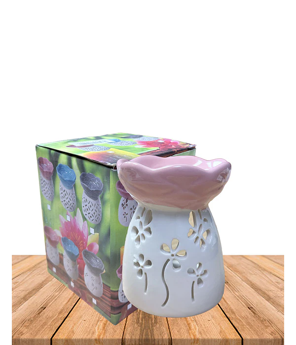 Difusor de cerámica Mariposa y Flor JI25-93