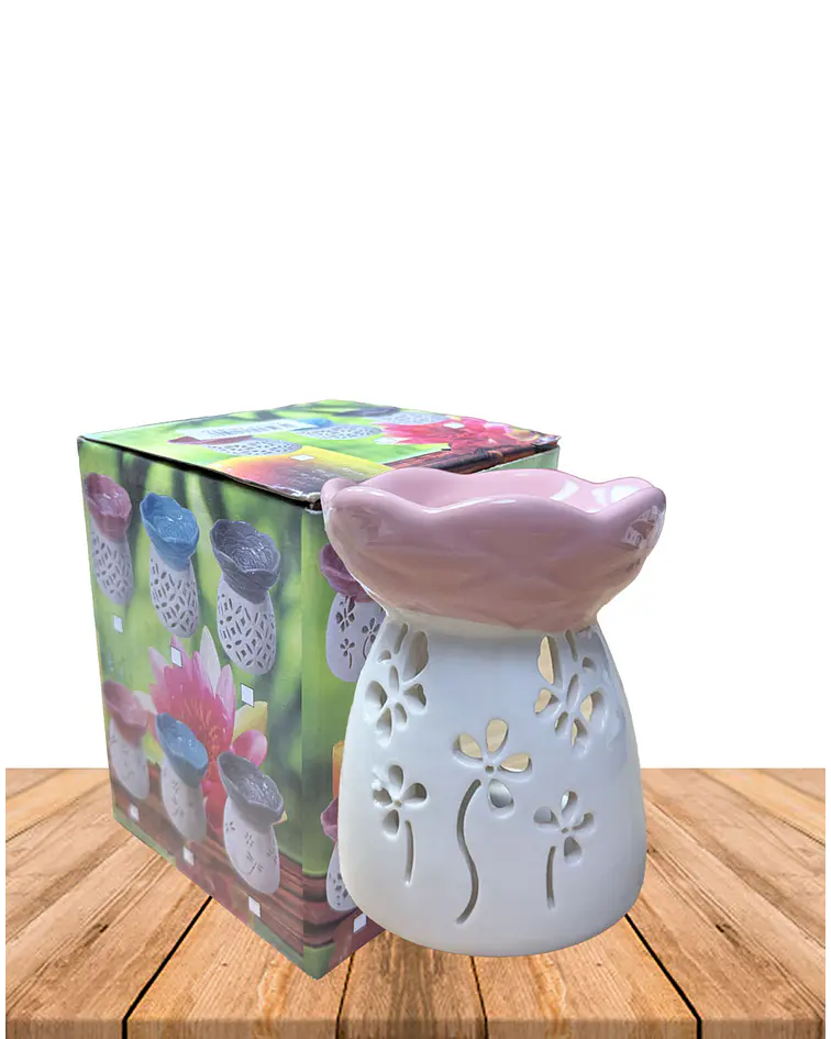 Difusor de cerámica Mariposa y Flor JI25-93