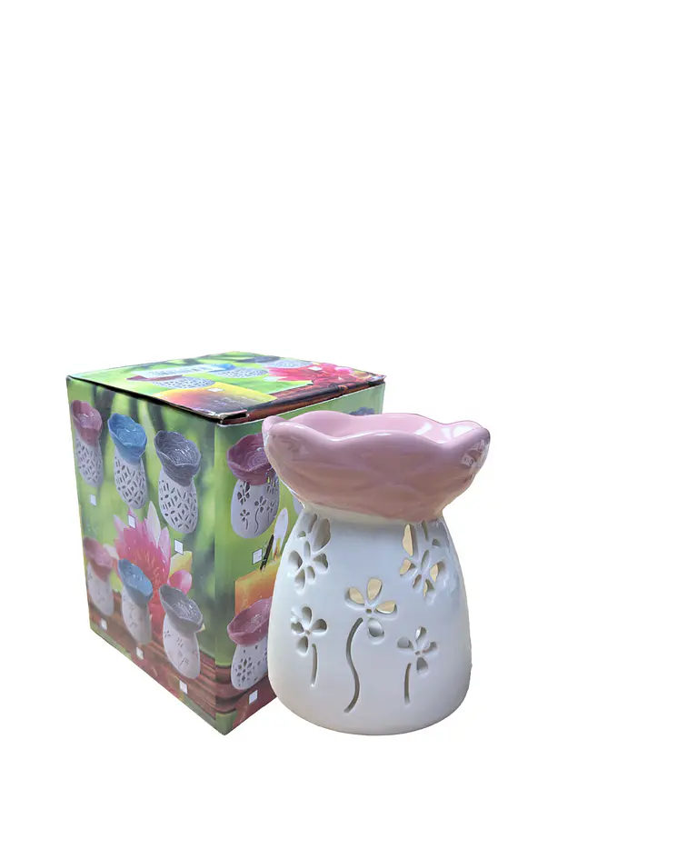 Difusor de cerámica Mariposa y Flor JI25-93