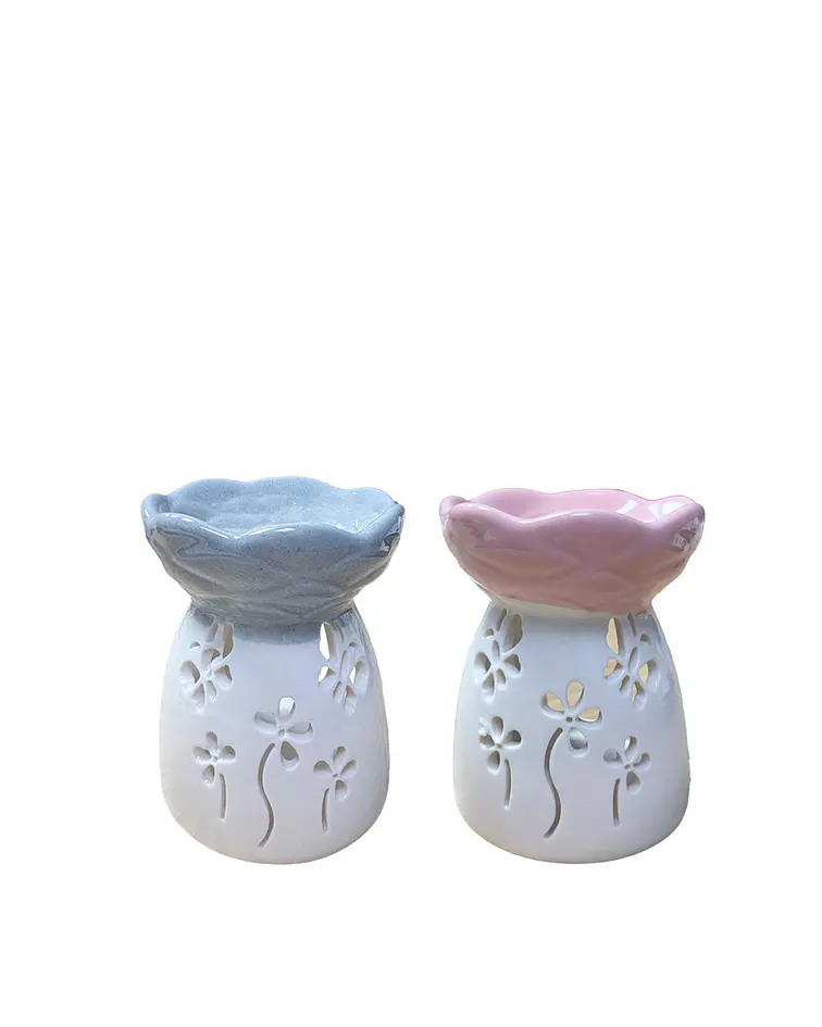 Difusor de cerámica Mariposa y Flor JI25-93