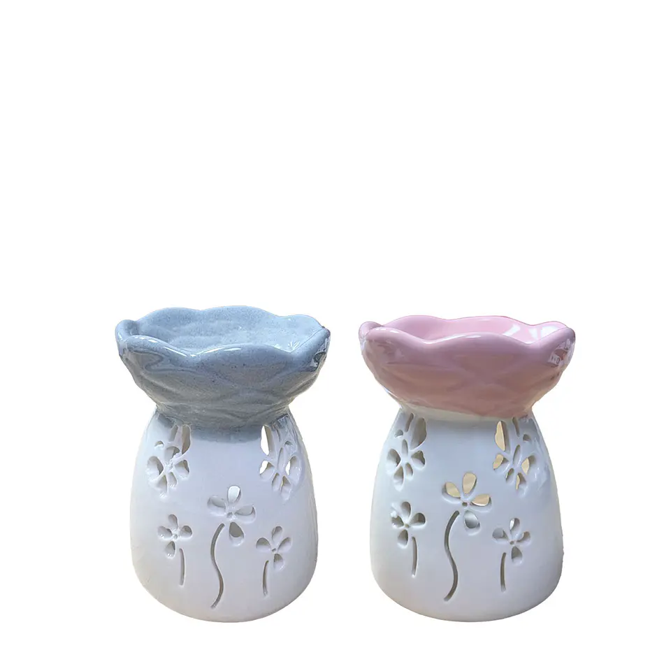 Difusor de cerámica Mariposa y Flor JI25-93 3