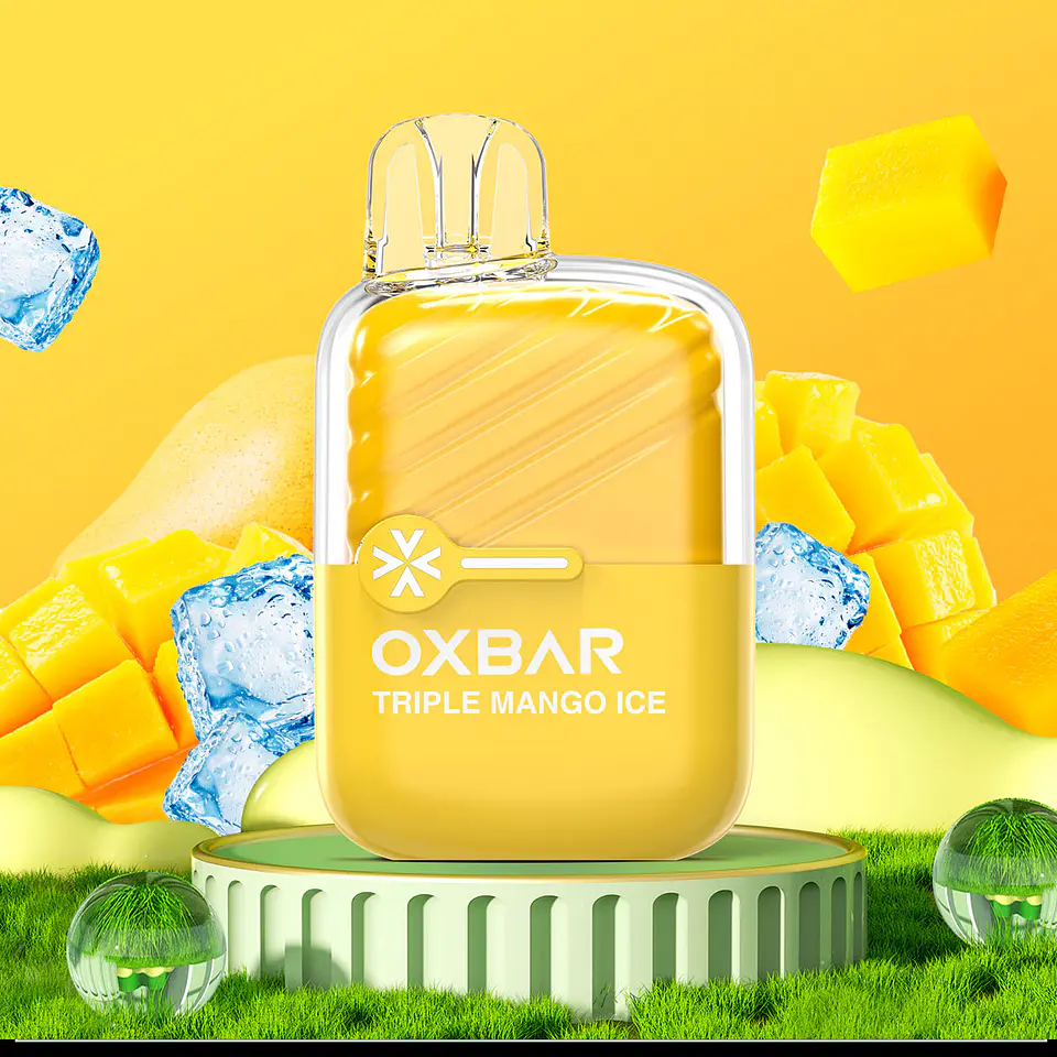 Vaper Desechable Oxbar Mini 2200 puff Mango Ice 4