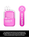 Vaper Desechable Oxbar Mini 2200 puff Grape Ice