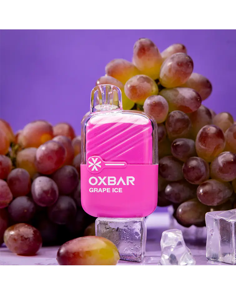 Vaper Desechable Oxbar Mini 2200 puff Grape Ice