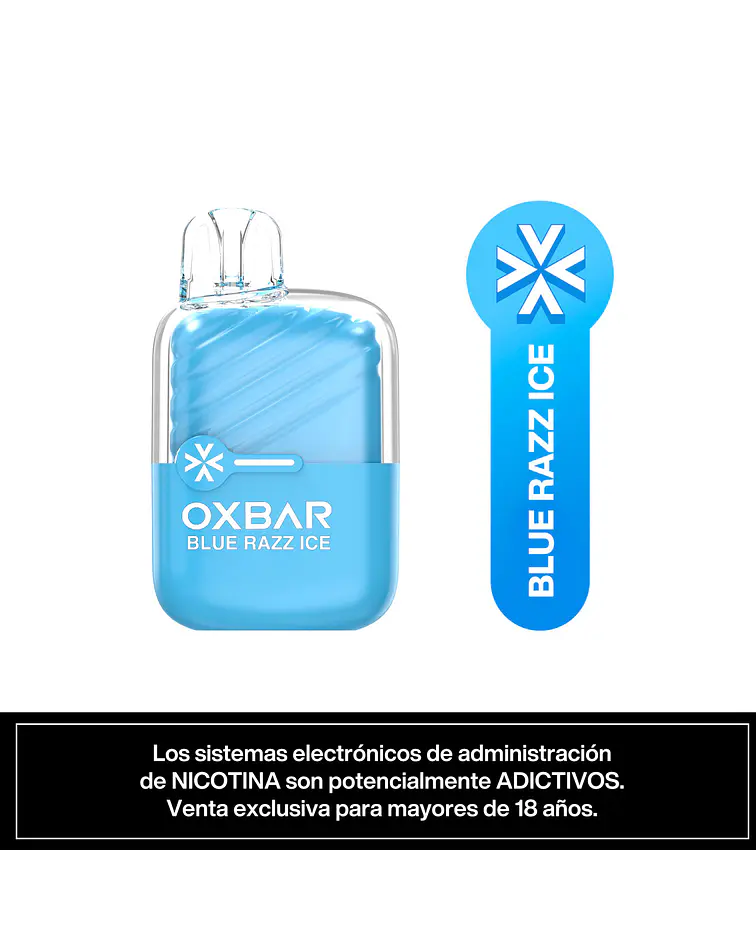 Vaper Desechable Oxbar Mini 2200 puff Arándano Ice