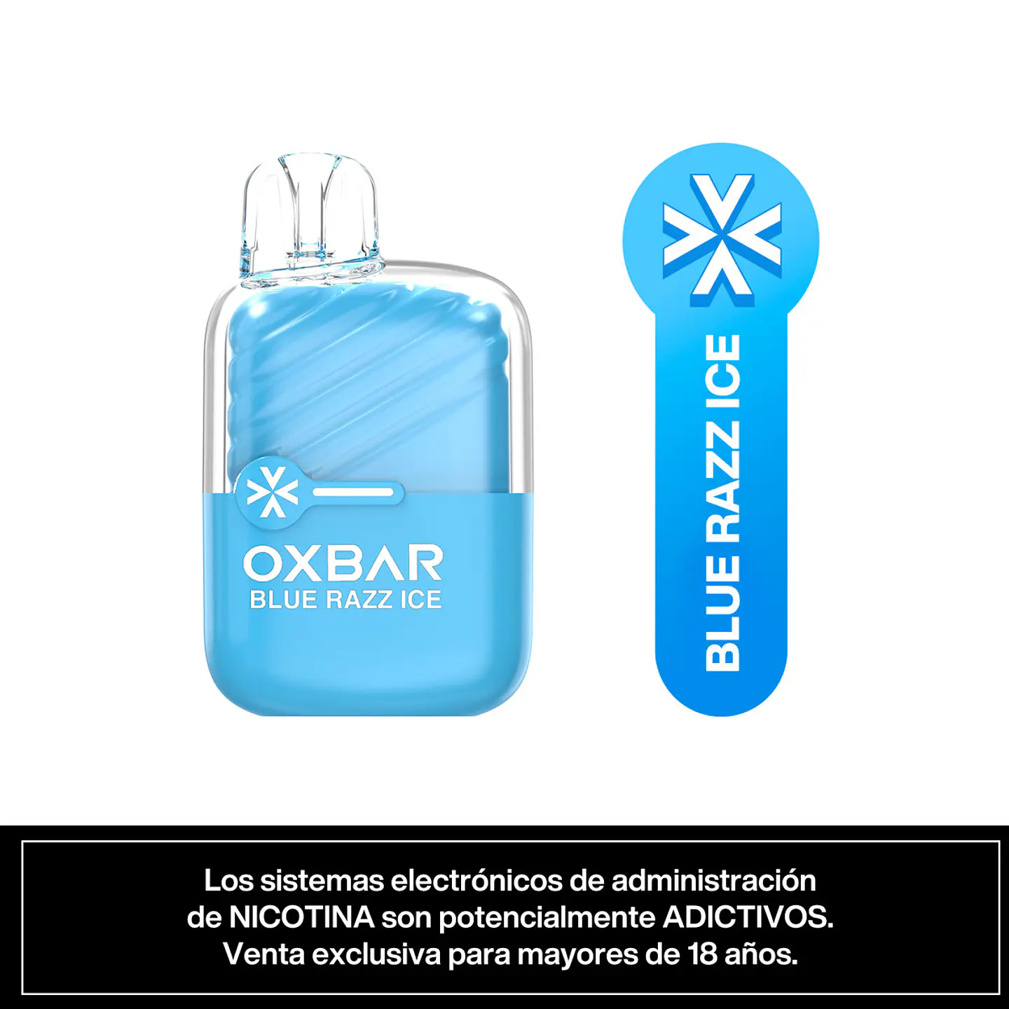 Vaper Desechable Oxbar Mini 2200 puff Arándano Ice 2