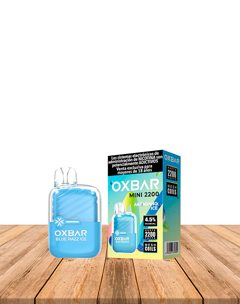 Vaper Desechable Oxbar Mini 2200 puff Arándano Ice